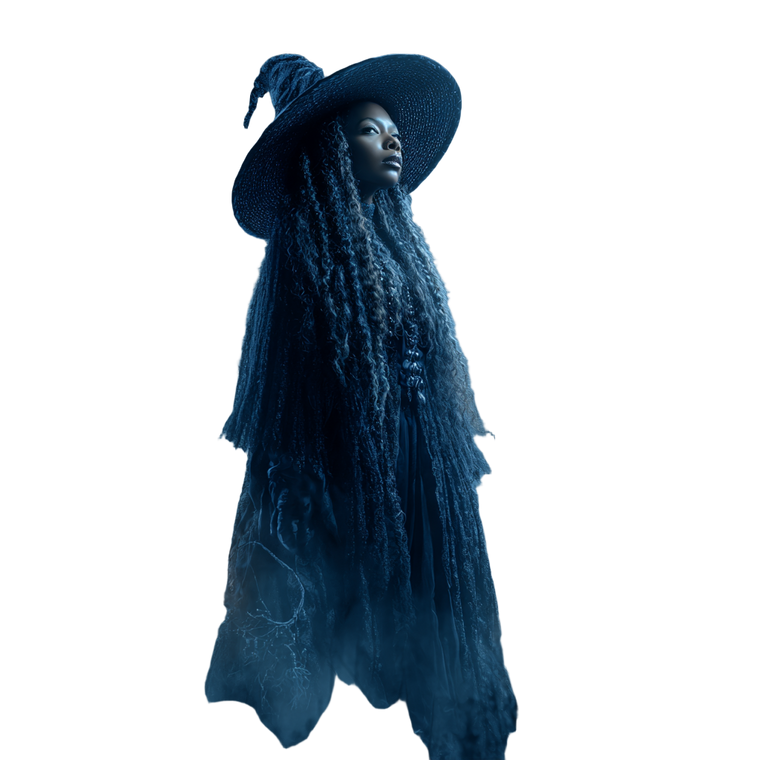 Mystical Witch Portrait V5 Vinyl Car Decal Sticker – Waterproof & UV-Resistant 3.4133333333333336"