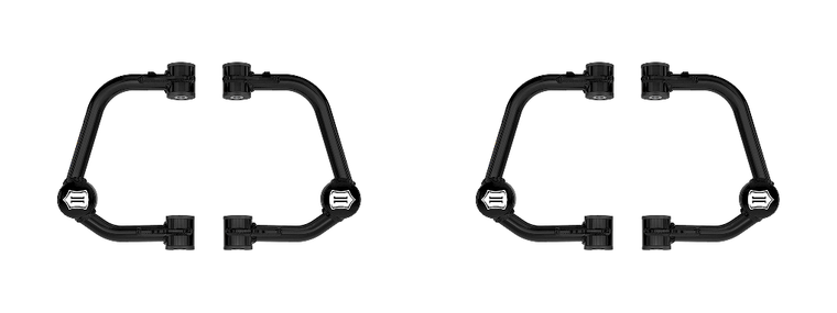 2x Icon Vehicle Dynamics Tubular Control Arm Set | Improved Handling, Maximum Articulation | Delta Joint PRO, Greaseable