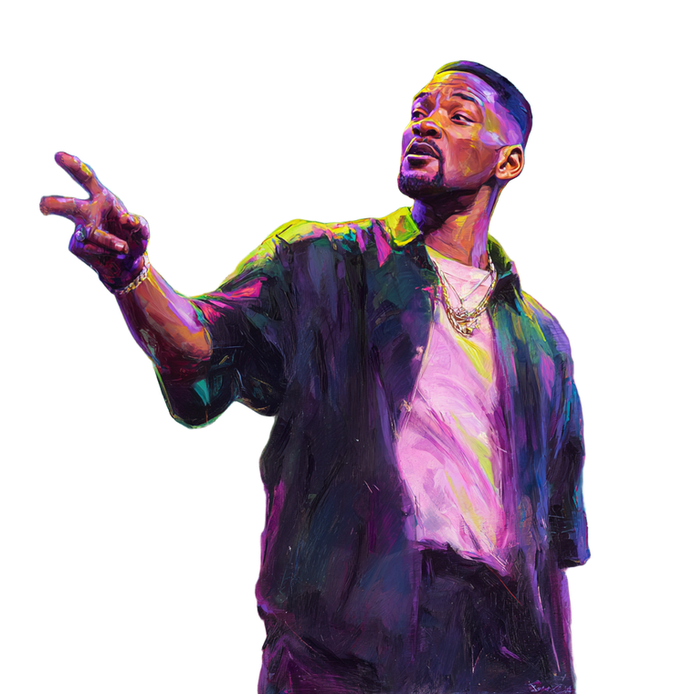 Will Smith Performance Vinyl Car Decal Sticker – Waterproof & UV-Resistant 3.4133333333333336"