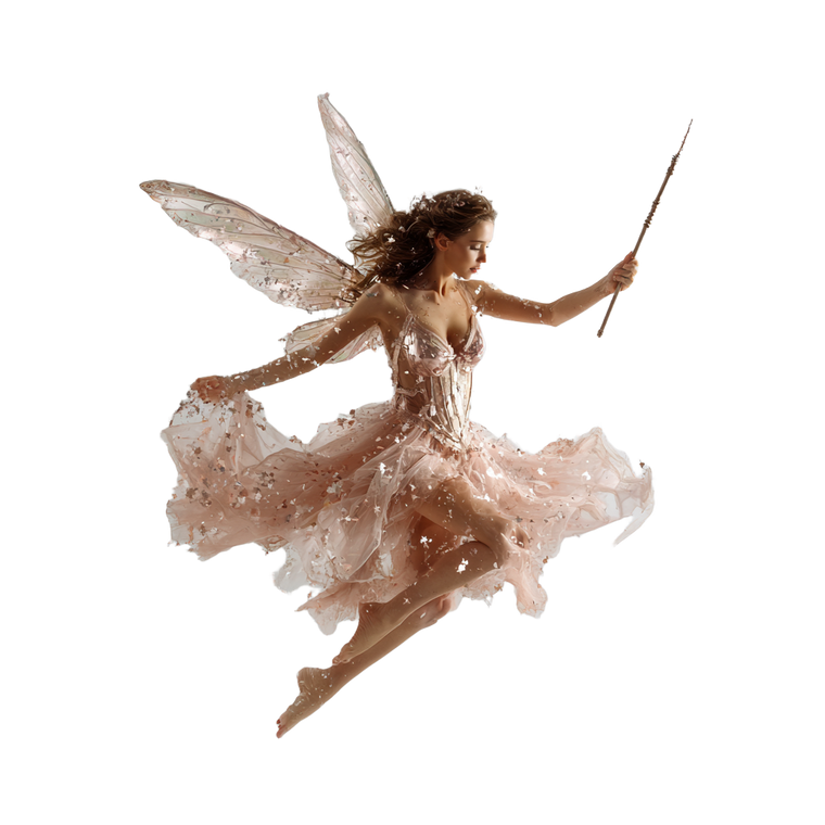 Fairy Sprinkling Dust Vinyl Car Decal Sticker – Waterproof & UV-Resistant 6.826666666666667"