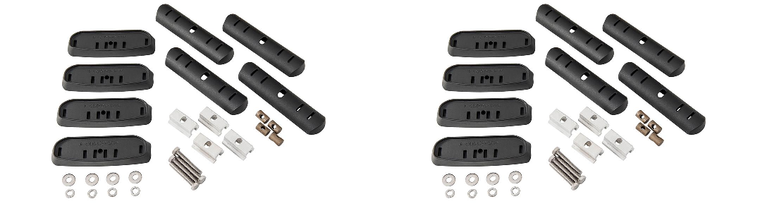 2x Ultimate Performance Roof Rack Mounting Kit | Fits Rhino Rack's RC/ RV | Set Of 4, Easy Install