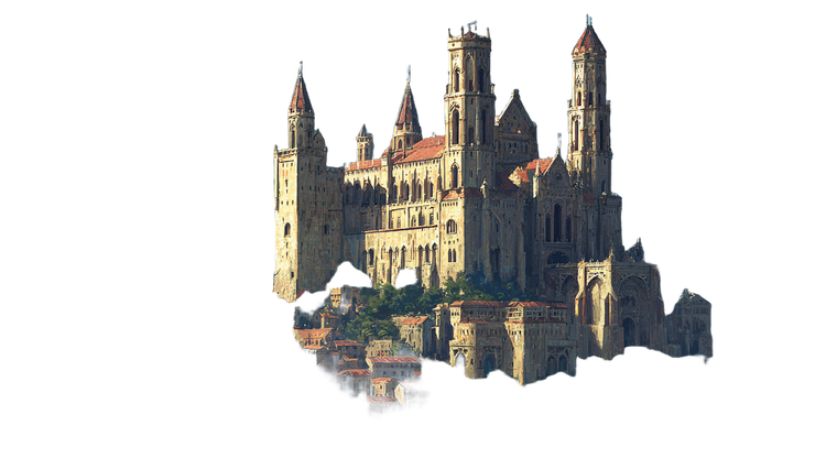 Colossal Castle Overlook Vinyl Car Decal Sticker – Waterproof & UV-Resistant 2.72"