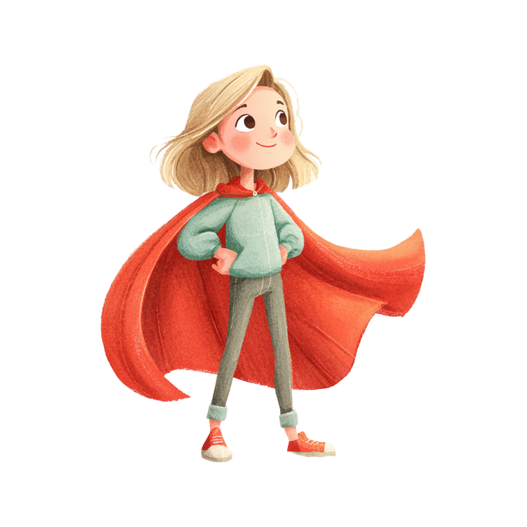 Superhero Girl V2 Vinyl Car Decal Sticker – Waterproof & UV-Resistant 3.4133333333333336"