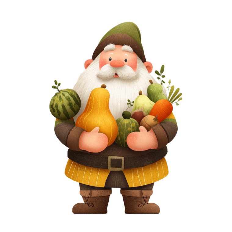 Friendly Gardener Gnome Vinyl Car Decal Sticker – Waterproof & UV-Resistant 3.4133333333333336"