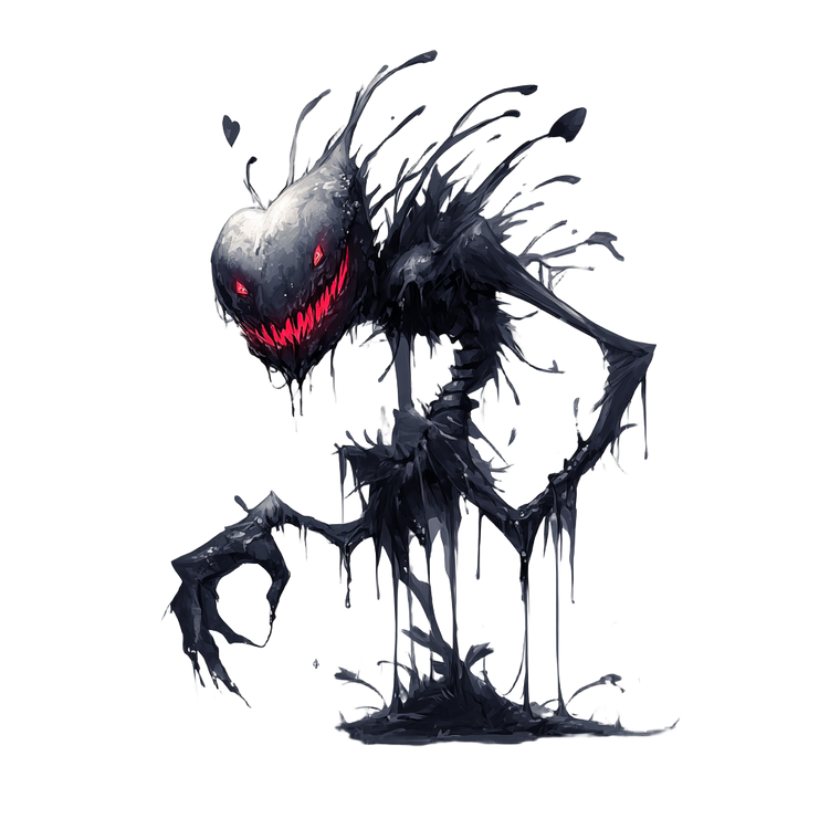 Corrupted Fairy-Eater Vinyl Car Decal Sticker – Waterproof & UV-Resistant 3.4133333333333336"