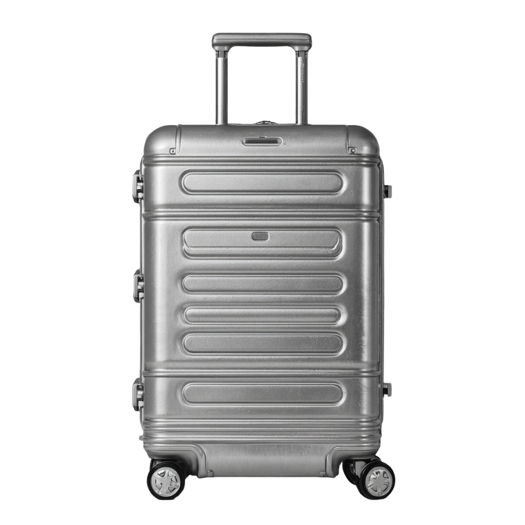 Gray Metal Suitcase Vinyl Car Decal Sticker – Waterproof & UV-Resistant 6.826666666666667"