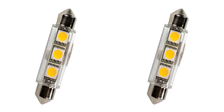 2x Upgrade Your Turn Signal with Arcon 3 LED Bulb | Bright White Lighting | Economical & Long-Lasting