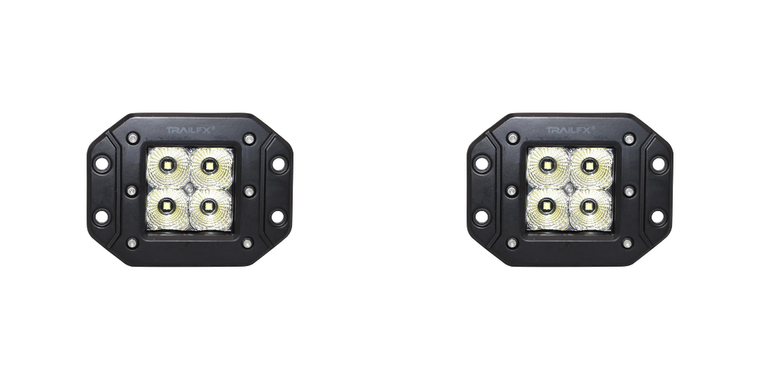 2x Highly Illuminating TFX LED Cubes | 90 Degree Flood Beam | 1920 Raw Lumens |Set Of 2