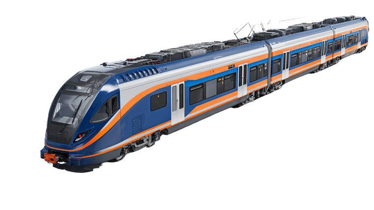 City Train Vinyl Car Decal Sticker – Waterproof & UV-Resistant 5.4