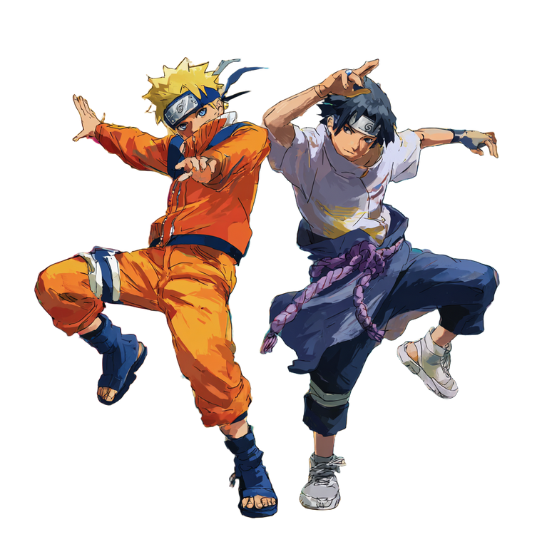 Naruto Sasuke Dance-Off Vinyl Car Decal Sticker – Waterproof & UV-Resistant 6.826666666666667"