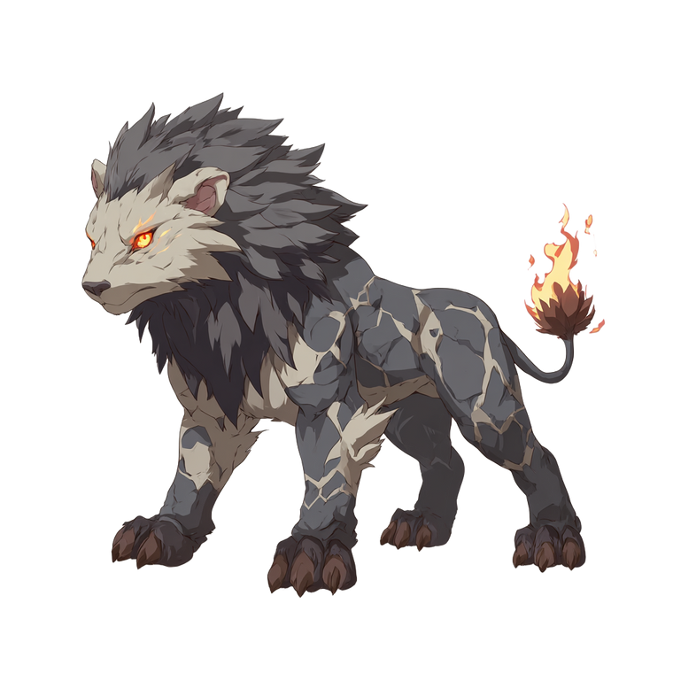 Cartoon Lava Hyena Vinyl Car Decal Sticker – Waterproof & UV-Resistant 3.4133333333333336"