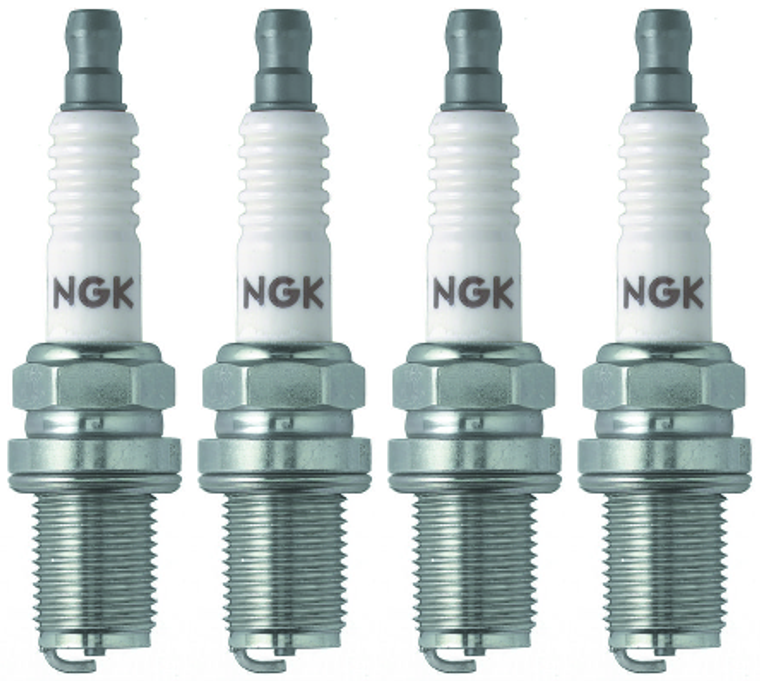 4x NGK Racing Spark Plug | R5671A-7 | V-Cut Electrode | Nickel Core & Tip | Extreme Performance