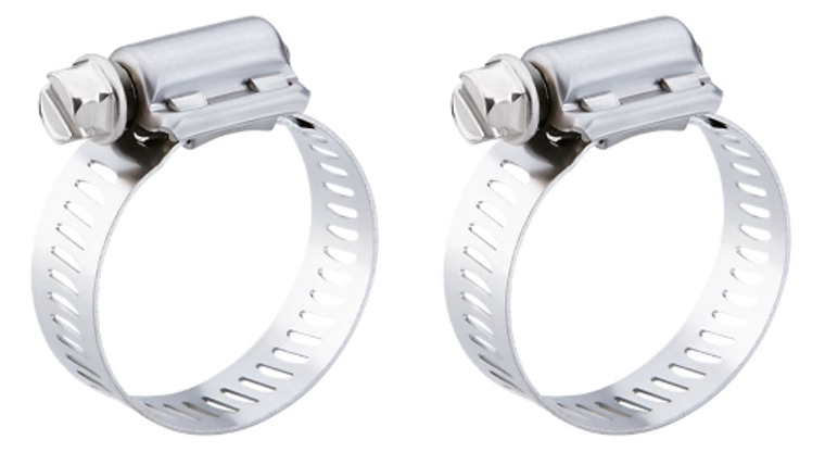 2x Breeze Power Seal Hose Clamp | #20 | General Purpose Industrial Clamp