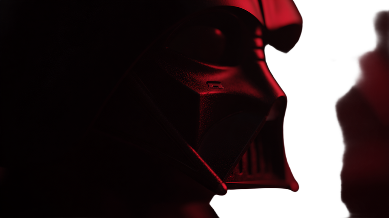Darth Vader Close-Up V2 Vinyl Car Decal Sticker – Waterproof & UV-Resistant 5.4