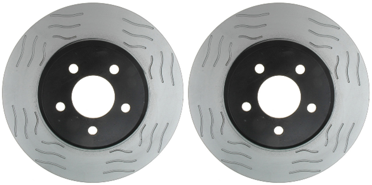 2x Ford Mustang 2005-2014 Brake Rotor | Street Performance, OE Replacement - Strong Bite, Extends Pad Life