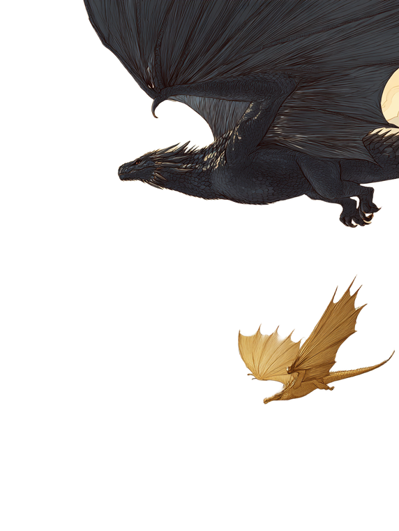 Dragon Flight Duo V3 Vinyl Car Decal Sticker – Waterproof & UV-Resistant 8.213333333333333"