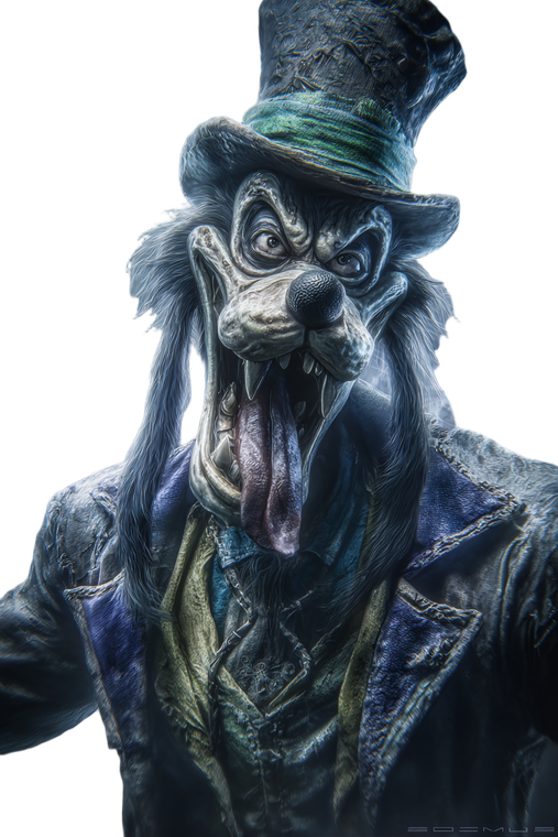 Creepy Goofy Vinyl Car Decal Sticker – Waterproof & UV-Resistant 8.96"