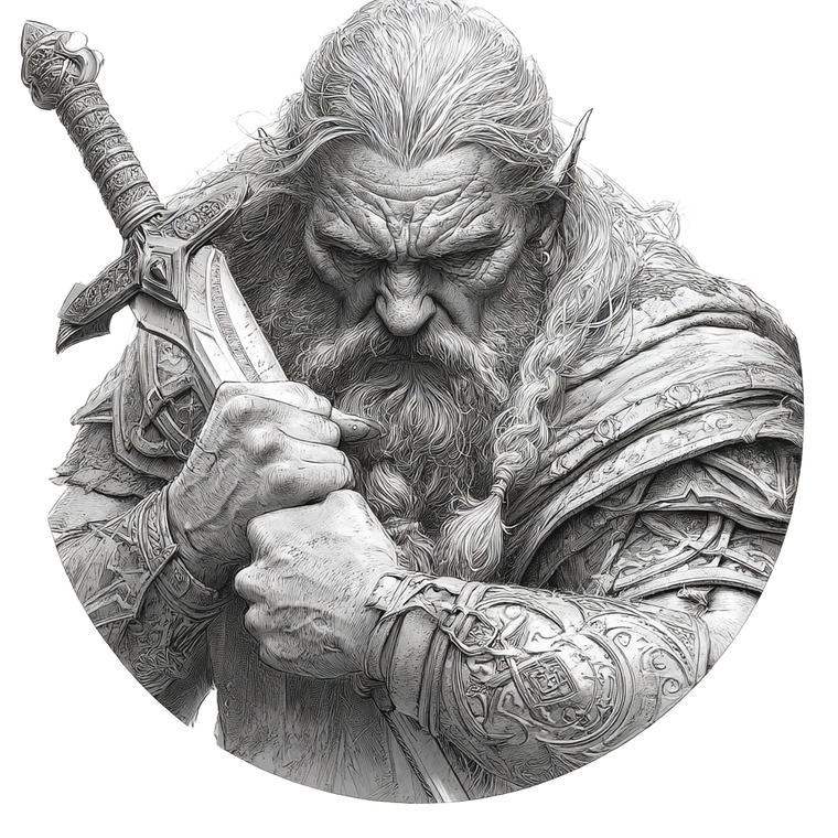 Warrior Tattoo Art Vinyl Car Decal Sticker – Waterproof & UV-Resistant 3.4133333333333336"