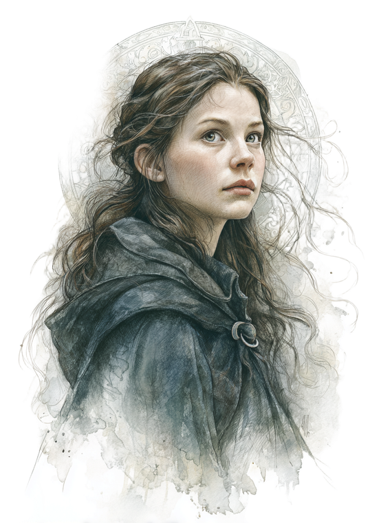 Willow Moonmere Portrait Vinyl Car Decal Sticker – Waterproof & UV-Resistant 8.746666666666666"