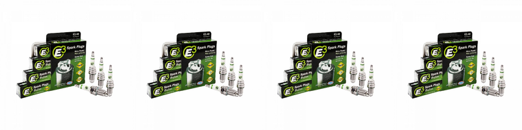 4x Maximize Performance with E3 Copper-Nickel Spark Plugs | Set of 4