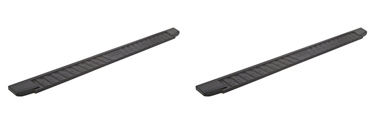 2x Premium Black Textured Running Board | Made in USA | Easy Install | 350lb Capacity | No Drilling | Dee Zee