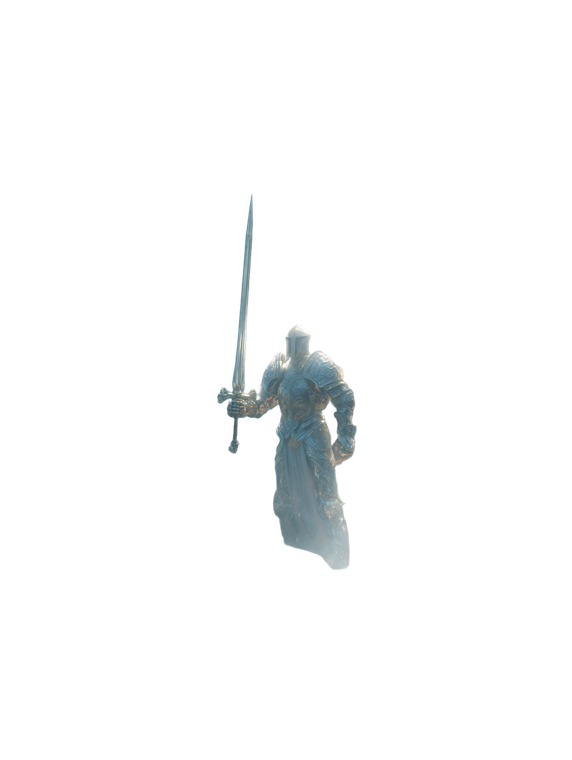 Ethereal Knight V8 Vinyl Car Decal Sticker – Waterproof & UV-Resistant 8.213333333333333"