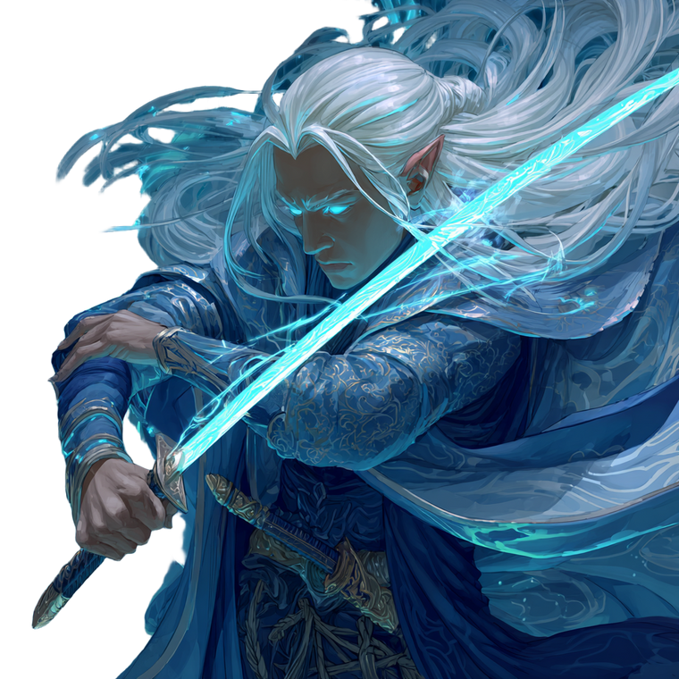 Astral Elf Emperor Vinyl Car Decal Sticker – Waterproof & UV-Resistant 3.4133333333333336"