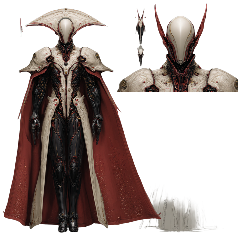 Warframe Vampire Knight Vinyl Car Decal Sticker – Waterproof & UV-Resistant 3.4133333333333336"