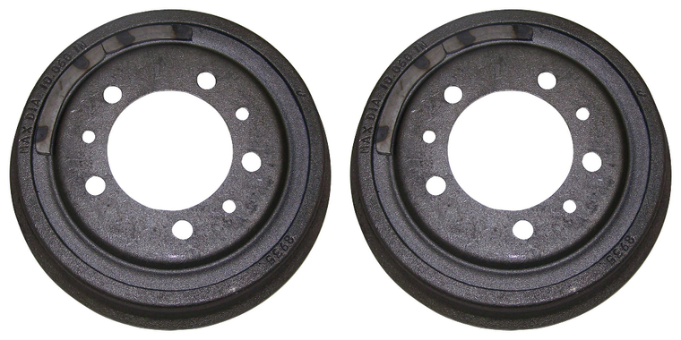 2x Upgrade Your Jeep CJ7, CJ5 Brake Drum | High Quality Metal | Performance & Durability