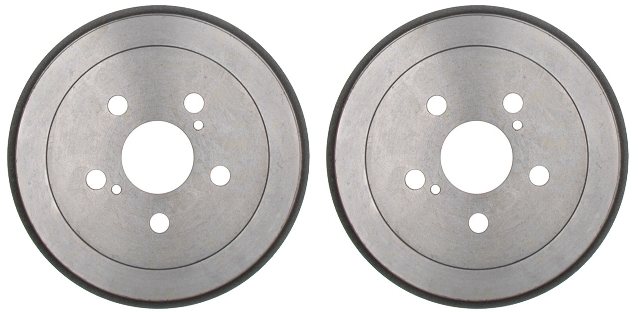 2x Raybestos Brake Drum | Professional Grade for Toyota Prius, Celica, Corolla | OE Replacement