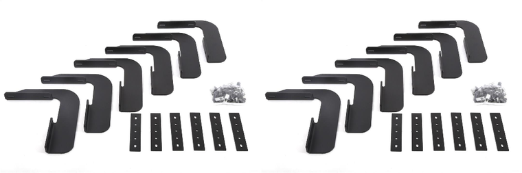 2x Upgrade Your Rough Steps | Dee Zee Running Board Mounting Kit | No-Drill Installation