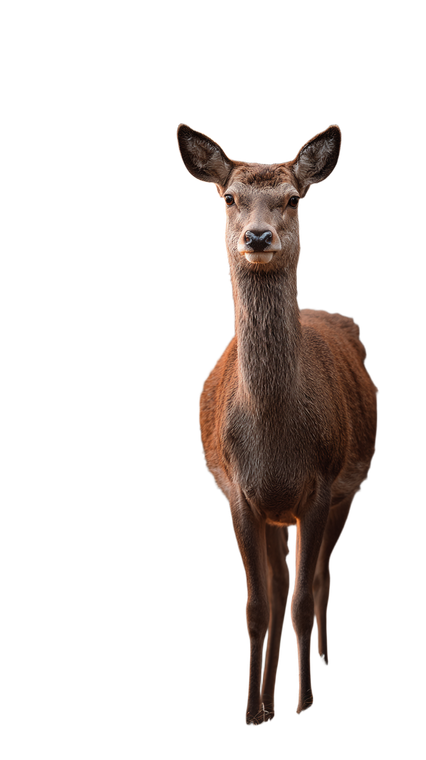 Deer In Forest V9 Vinyl Car Decal Sticker – Waterproof & UV-Resistant 4.8533333333333335"