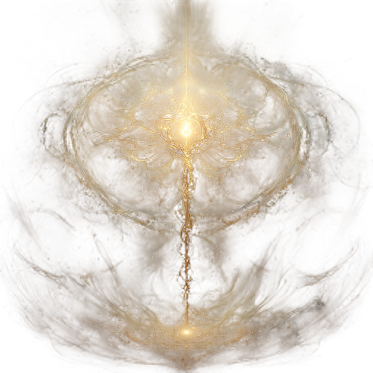 Golden Sacred Staff Vinyl Car Decal Sticker – Waterproof & UV-Resistant 6.826666666666667"