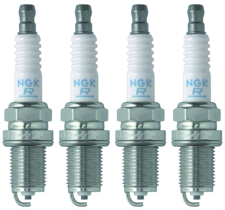 4x NGK BKR6ES Standard Spark Plug | OEM Quality | Triple-Gasket Sealing | Consistent Performance