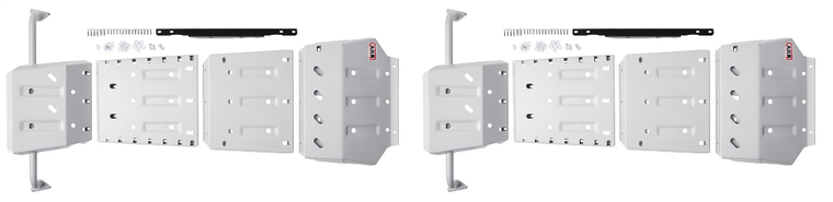 2x Ultimate Protection for Toyota Tacoma 2005-2022 | ARB Skid Plate - Superior Strength, Front to Transfer Case, Easy Install