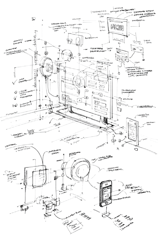 App Dashboard Diagram Vinyl Car Decal Sticker – Waterproof & UV-Resistant 4.4