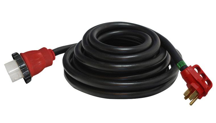 Valterra Mighty Cord 10 Gauge 3 Prong 50 Amp 25 Ft Power Cord | Outdoor Safe, Highly Durable, cETL Listed