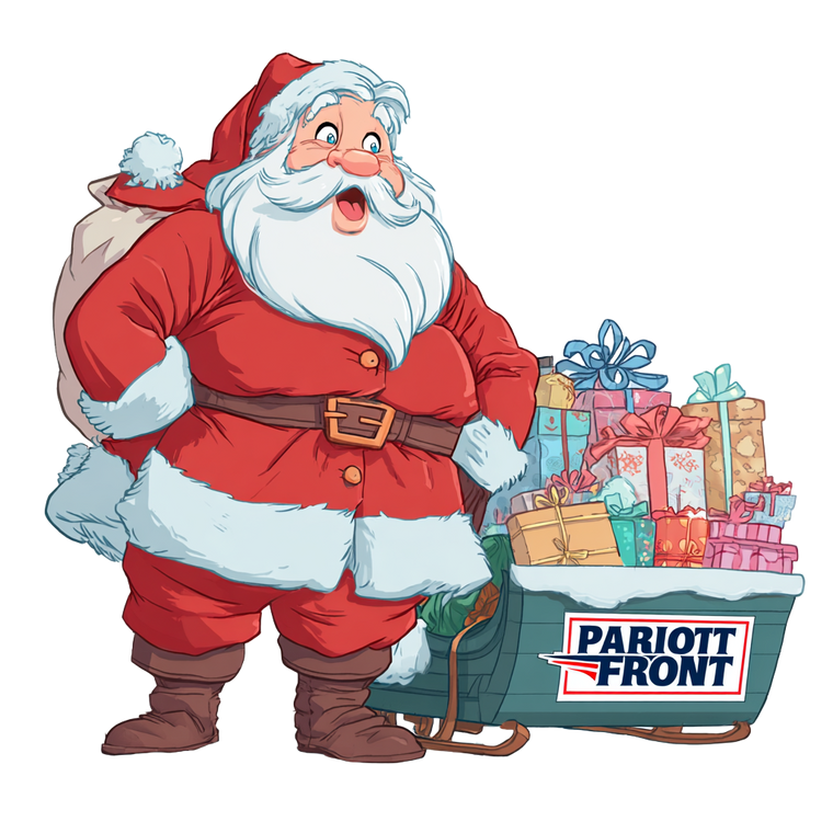 Surprised Santa Claus V2 Vinyl Car Decal Sticker – Waterproof & UV-Resistant 3.4133333333333336"