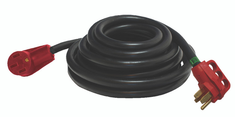 Upgrade Your Outdoor Adventures with Valterra 50ft 50A Extension Cord | Strong 4-Prong 125/250V Cord for Comfort & Safety
