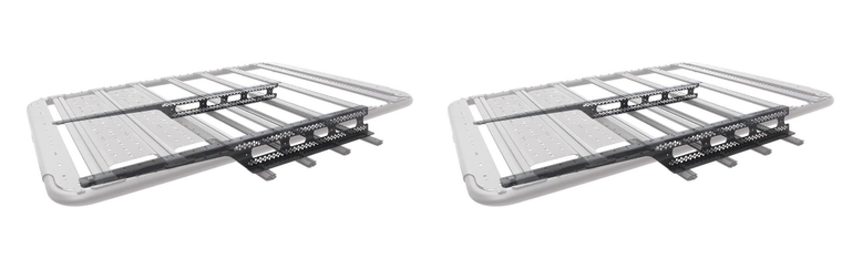 2x Transform Your Go Rhino 75 Inch Xtreme Rack with Roof Rack Accessory Mounting Bracket | Easy Installation, Expand Mounting Area, Protects Table