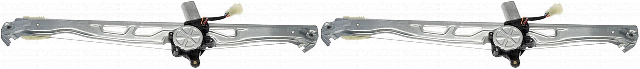 2x Dependable Dorman Window Regulator | Fits 2015-2021, Ford Transit-250, 150, 350, 350 HD | Power Windows, With Motor