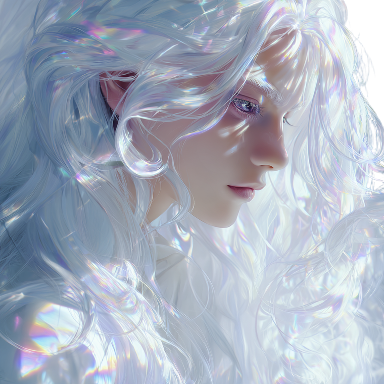 Ethereal Shapeshifter Figure Vinyl Car Decal Sticker – Waterproof & UV-Resistant 3.4133333333333336"