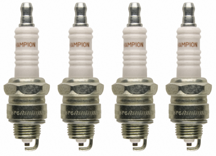 4x Champion Plugs RJ12YC Spark Plug | Copper Plus | OE Replacement | Superior Corrosion Resistance