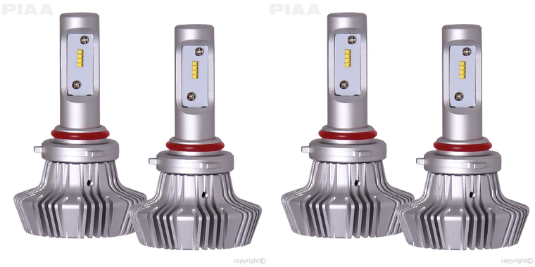 2x Valeo Platinum LED Headlight Bulb | 4000 Lumens, 6000K, Set Of 2 | Enhance Night Vision, Street Legal