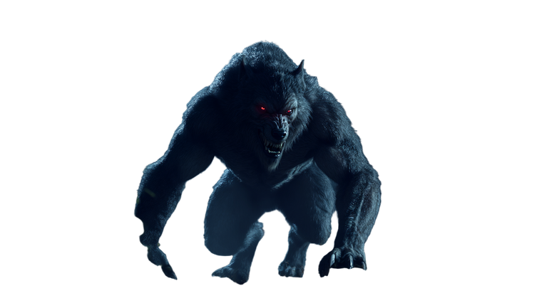 Werewolf Attack Pose Vinyl Car Decal Sticker – Waterproof & UV-Resistant 5.4