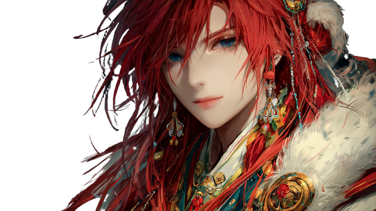 Anime Male Character V33 Vinyl Car Decal Sticker – Waterproof & UV-Resistant 2.72"