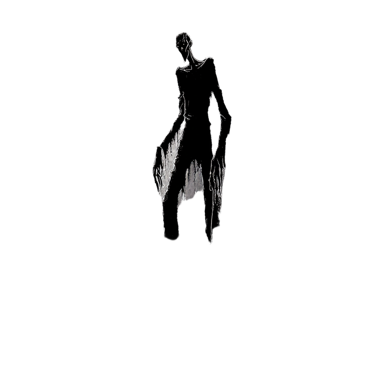 Ghoulish Stream Figure Vinyl Car Decal Sticker – Waterproof & UV-Resistant 6.826666666666667"