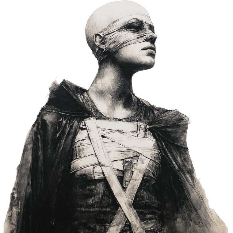 Bandaged Muscular Woman Vinyl Car Decal Sticker – Waterproof & UV-Resistant 3.4133333333333336"