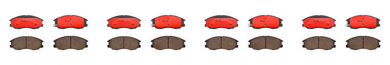 4x Enhance Your Braking Experience with Brembo Ceramic Brake Pads | Fits Various 2004-2005 Kia Sedona