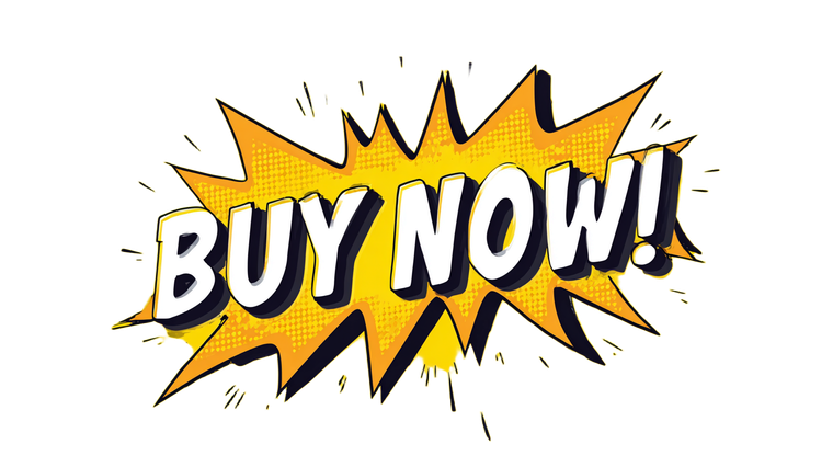 Buy Now Starburst Vinyl Car Decal Sticker – Waterproof & UV-Resistant 2.72"